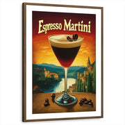 framed-print-brown-walnut-white-border