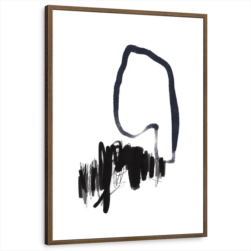 framed-print-brown-walnut-white-border