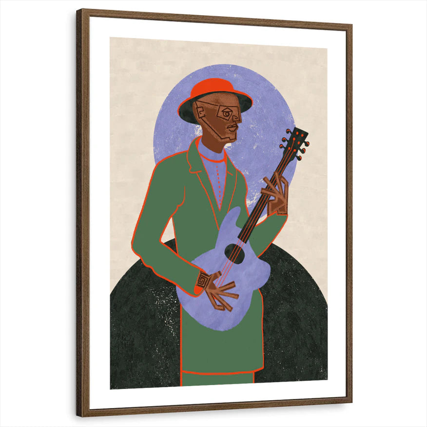 framed-print-brown-walnut-white-border
