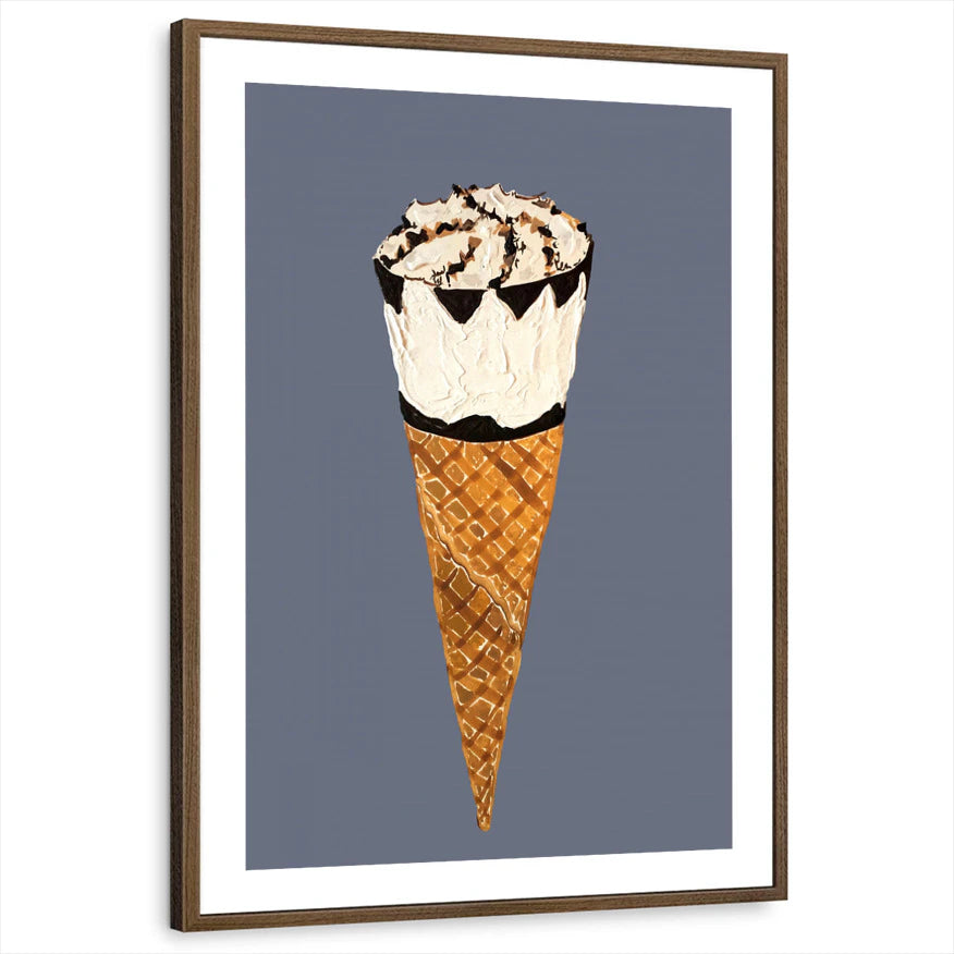 framed-print-brown-walnut-white-border