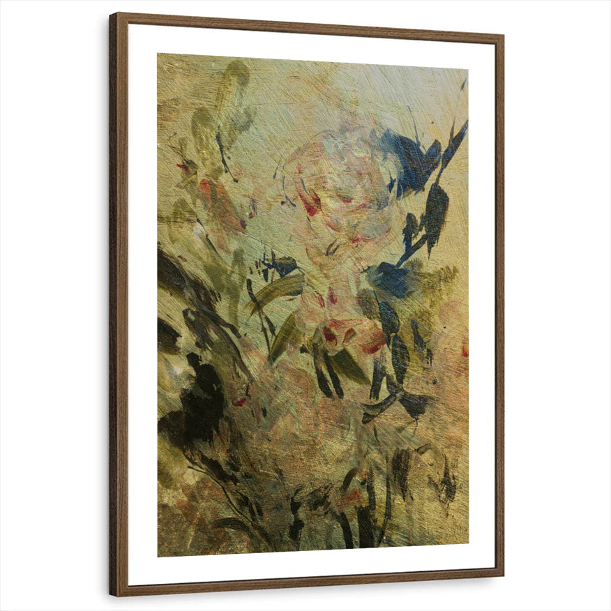 framed-print-brown-walnut-white-border