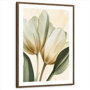 framed-print-brown-walnut-white-border