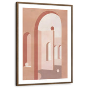 framed-print-brown-walnut-white-border