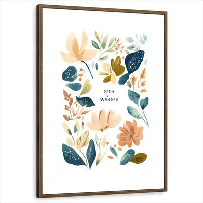 framed-print-brown-walnut-white-border
