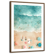 framed-print-brown-walnut-white-border