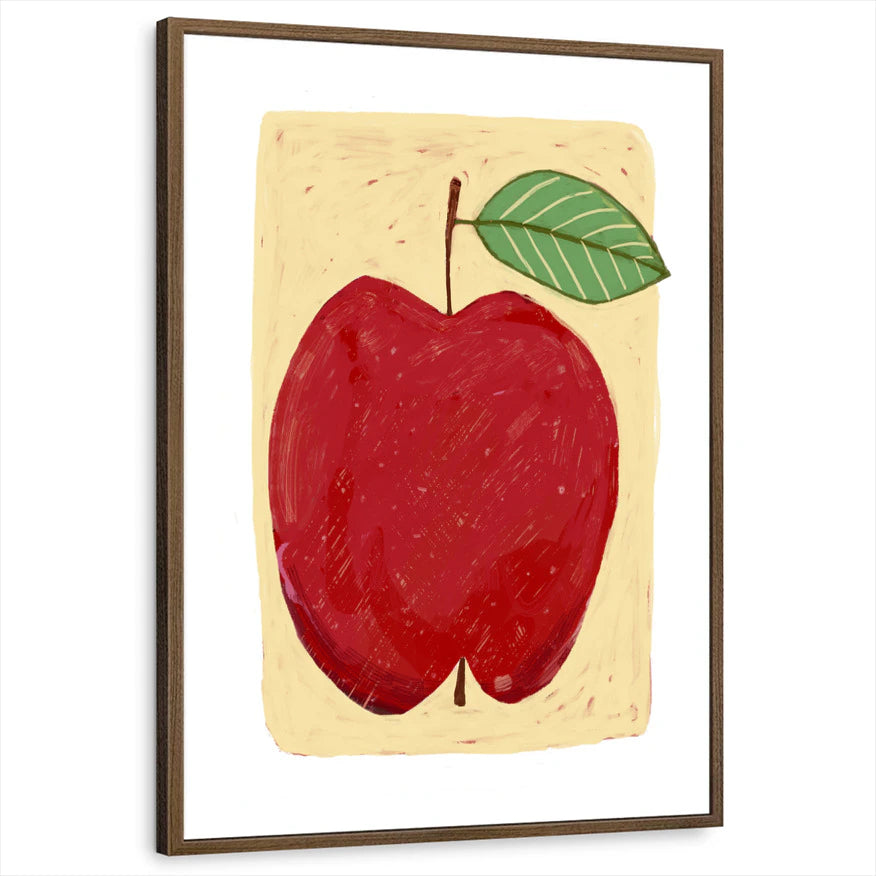 framed-print-brown-walnut-white-border