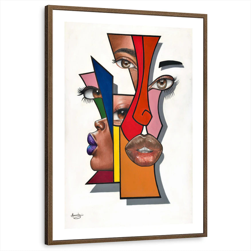 framed-print-brown-walnut-white-border