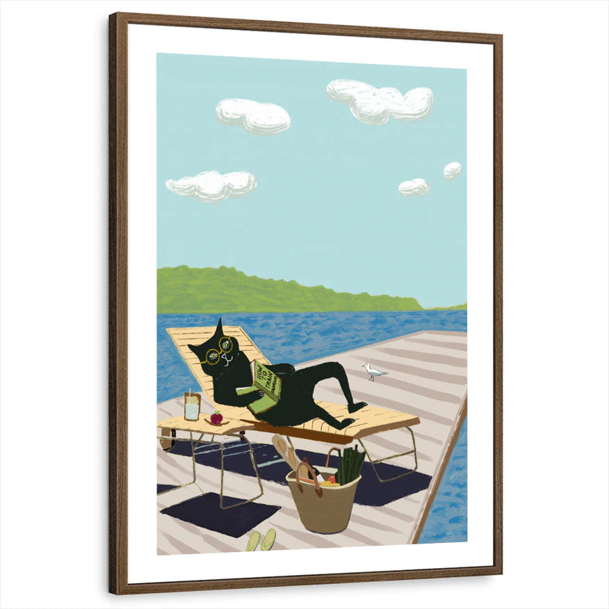 framed-print-brown-walnut-white-border
