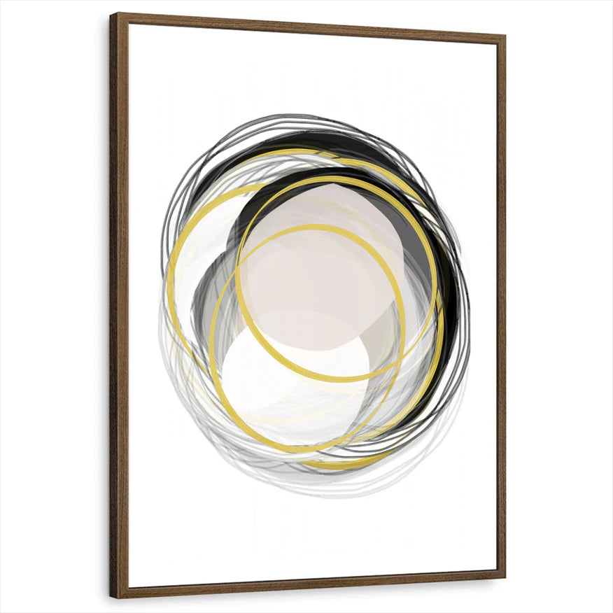 framed-print-brown-walnut-white-border