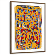 framed-print-brown-walnut-white-border