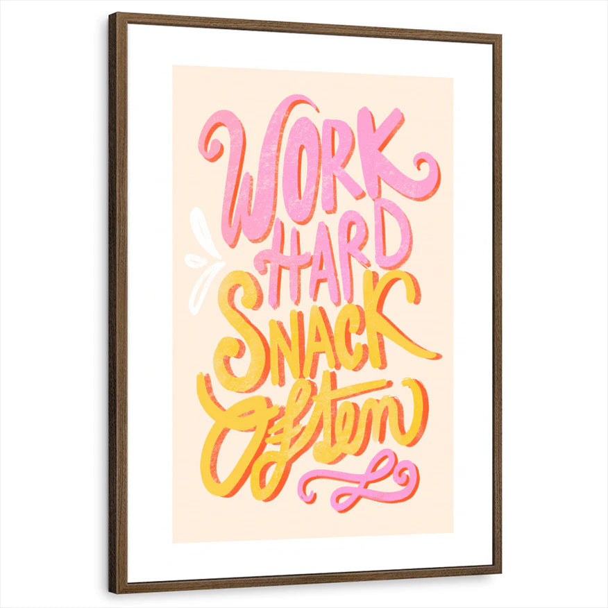 framed-print-brown-walnut-white-border