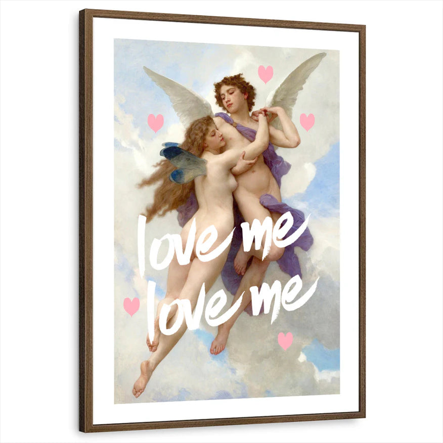 framed-print-brown-walnut-white-border