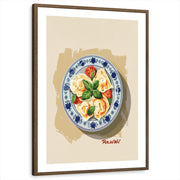 framed-print-brown-walnut-white-border