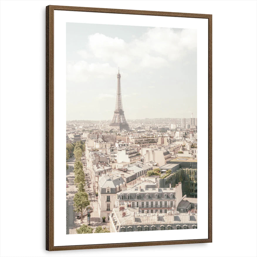 framed-print-brown-walnut-white-border