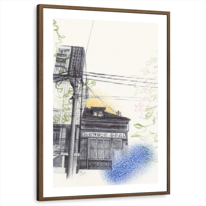 framed-print-brown-walnut-white-border