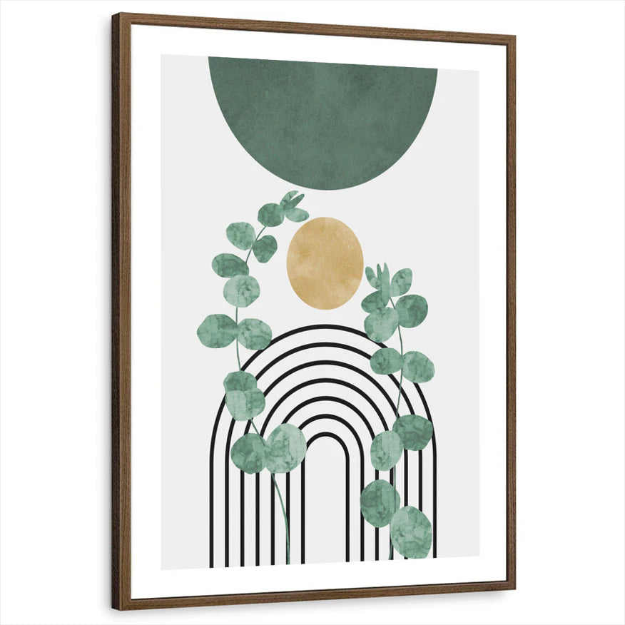 framed-print-brown-walnut-white-border