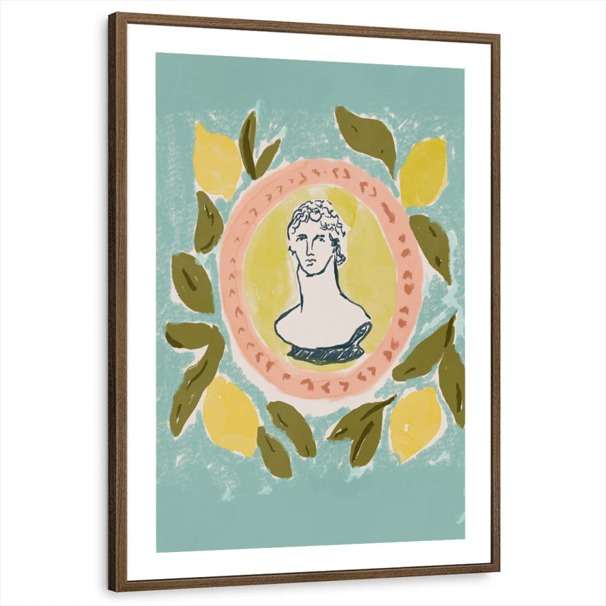 framed-print-brown-walnut-white-border