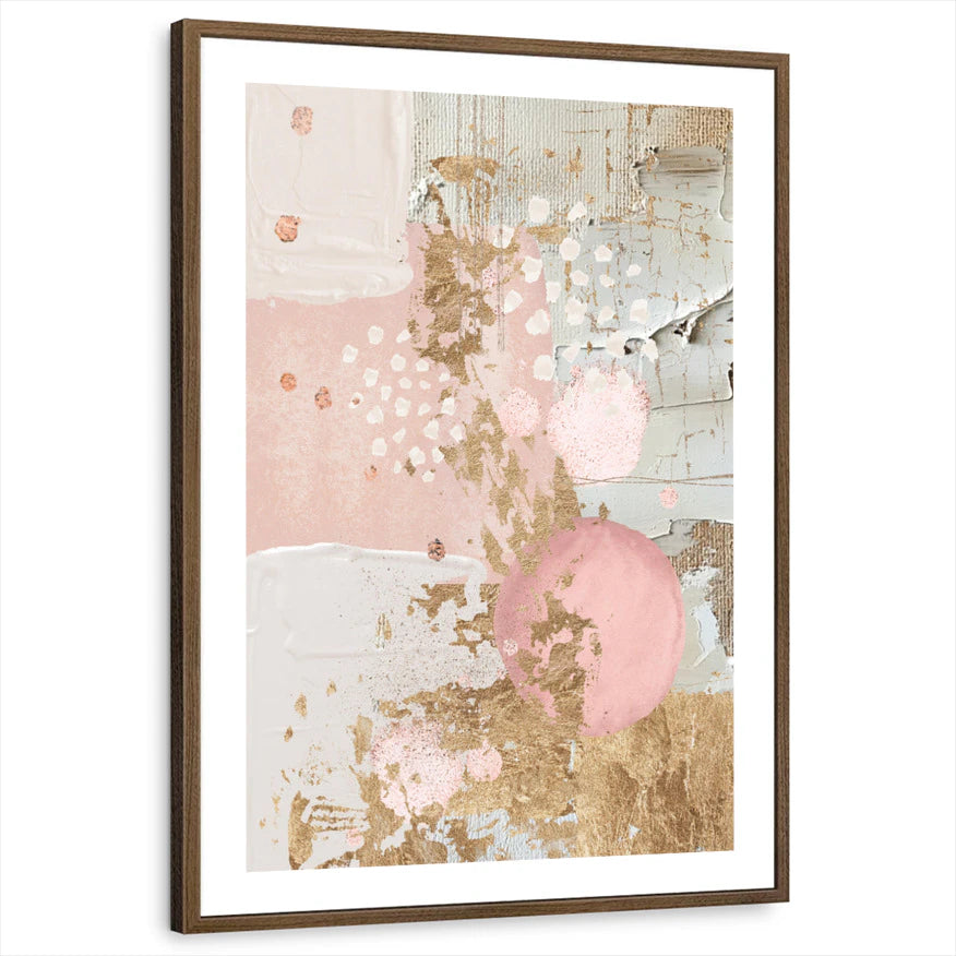 framed-print-brown-walnut-white-border