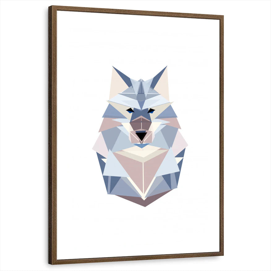 framed-print-brown-walnut-white-border