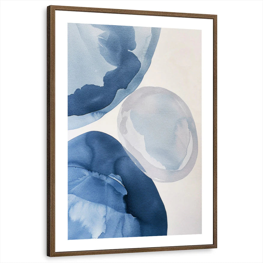 framed-print-brown-walnut-white-border