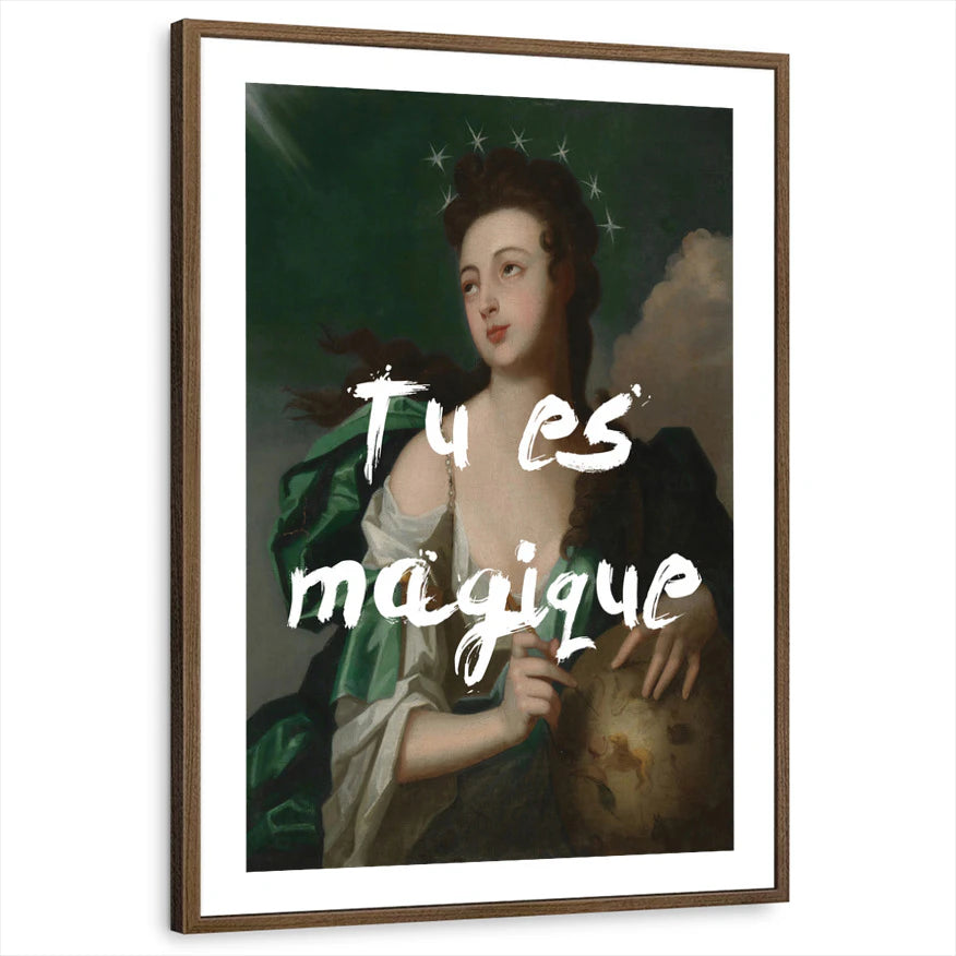 framed-print-brown-walnut-white-border