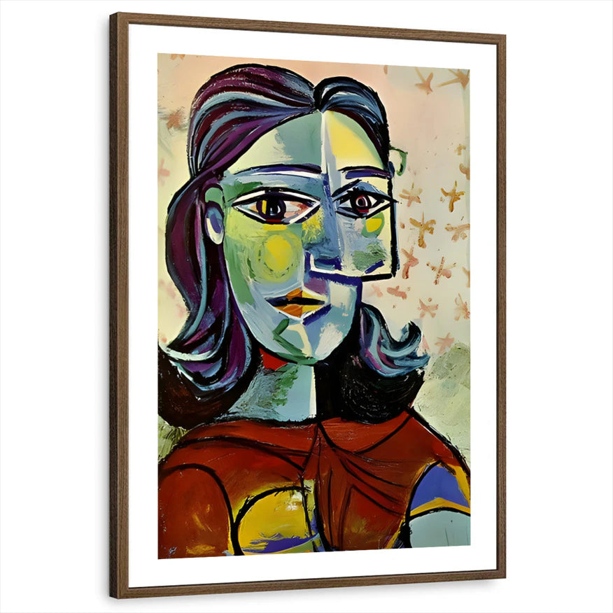 framed-print-brown-walnut-white-border