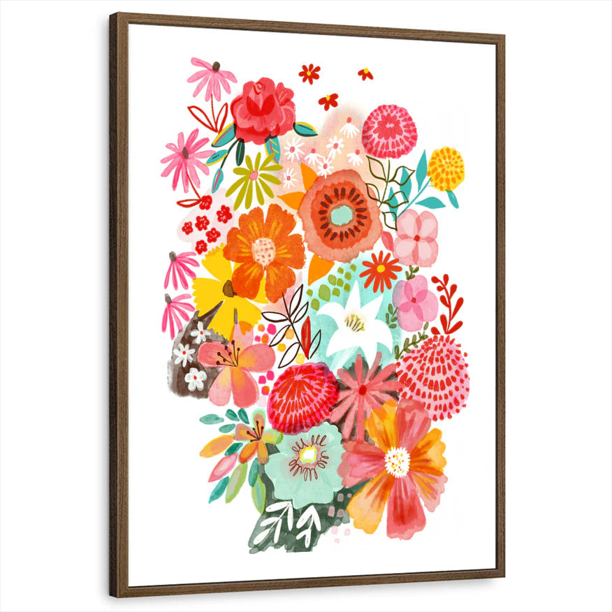 framed-print-brown-walnut-white-border