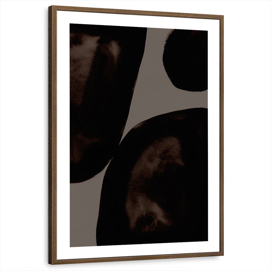framed-print-brown-walnut-white-border