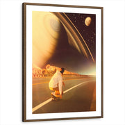 framed-print-brown-walnut-white-border