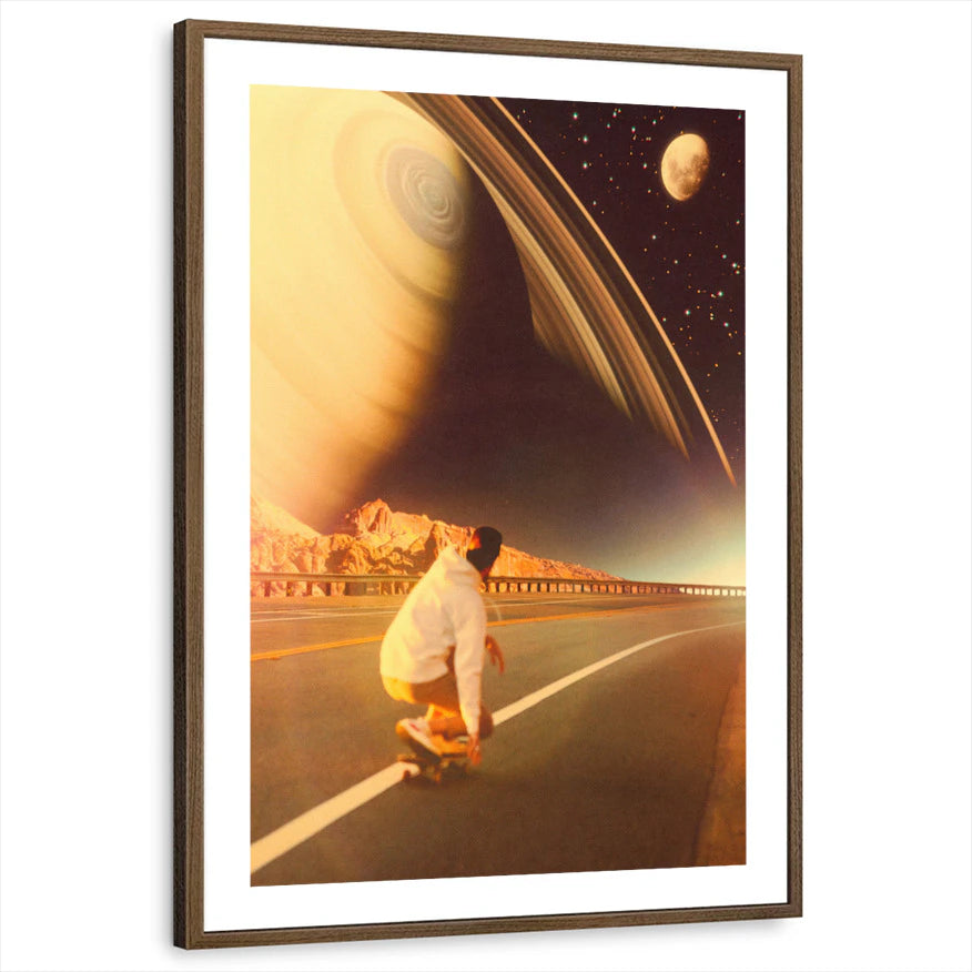 framed-print-brown-walnut-white-border