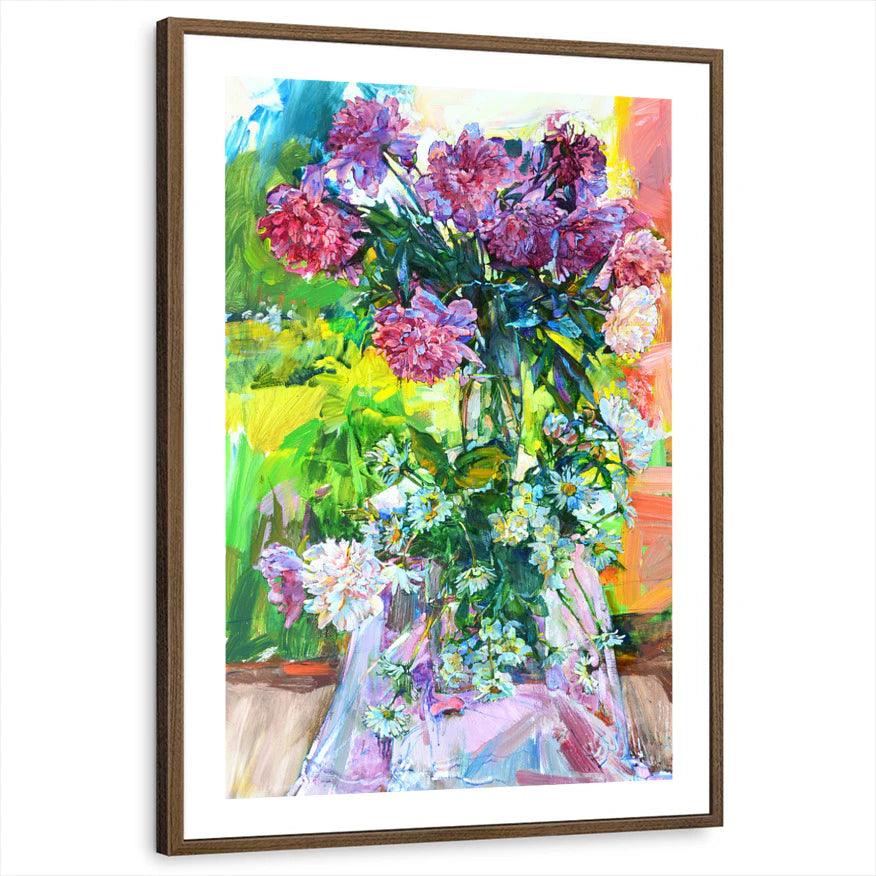 framed-print-brown-walnut-white-border