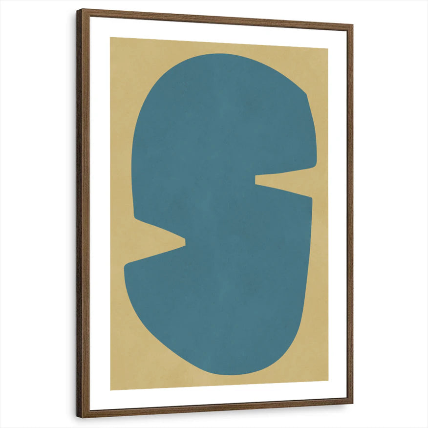 framed-print-brown-walnut-white-border