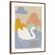 framed-print-brown-walnut-white-border
