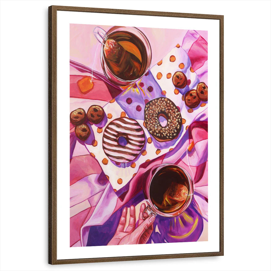 framed-print-brown-walnut-white-border