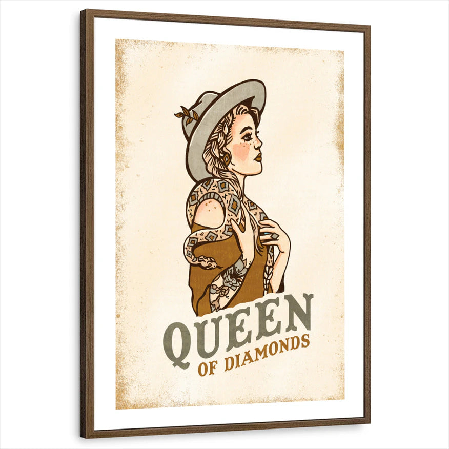 framed-print-brown-walnut-white-border