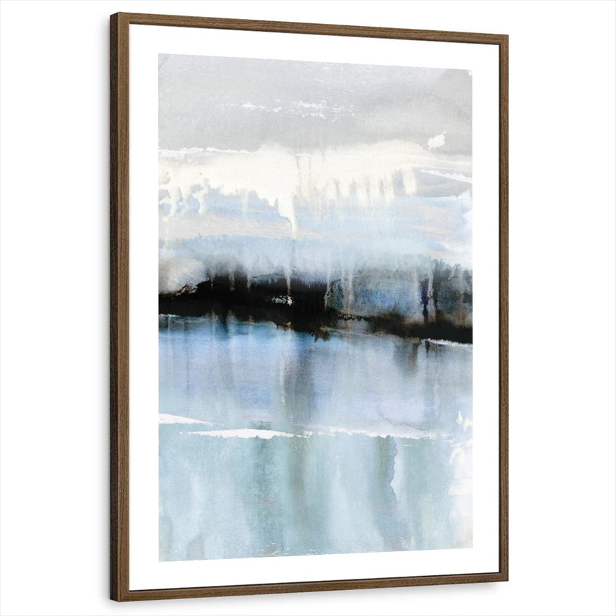framed-print-brown-walnut-white-border