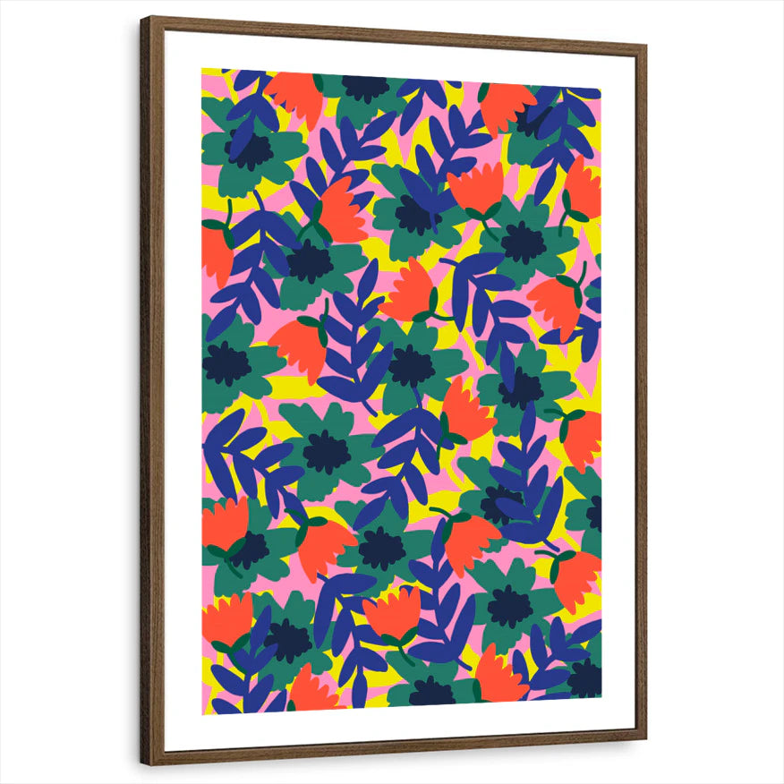 framed-print-brown-walnut-white-border