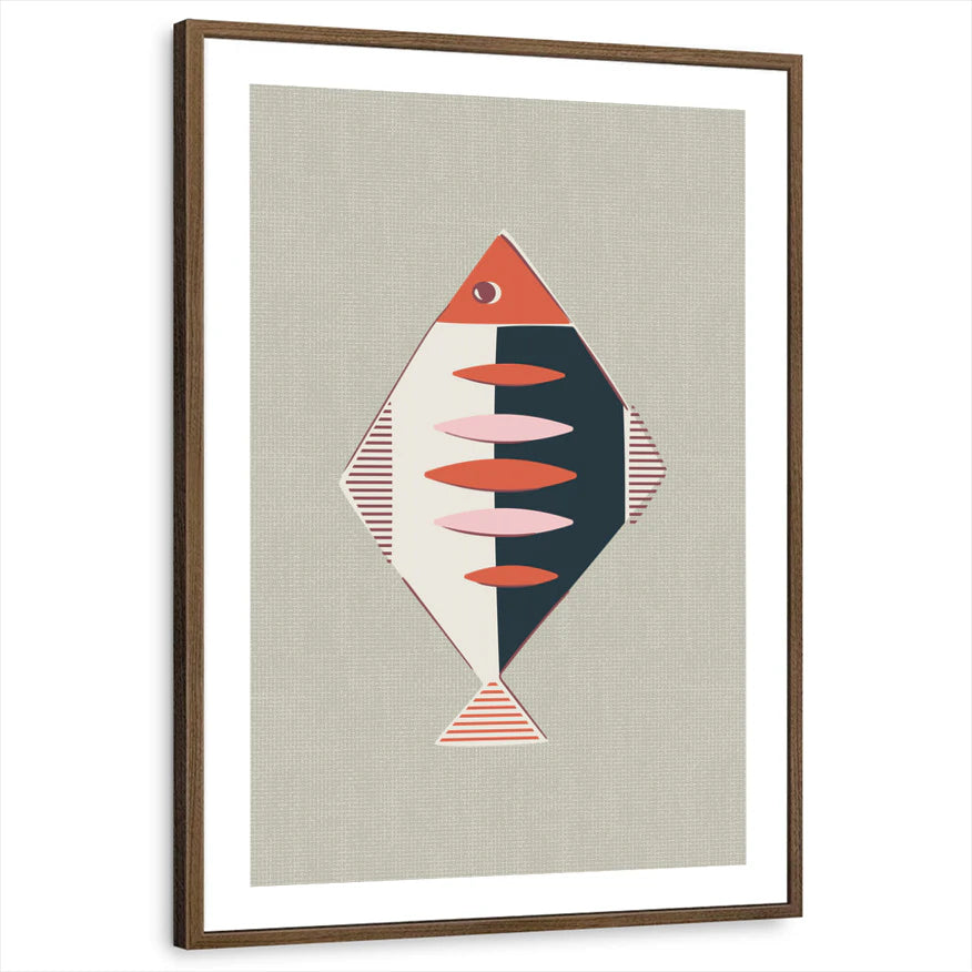 framed-print-brown-walnut-white-border