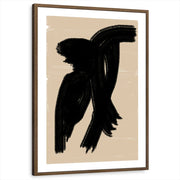 framed-print-brown-walnut-white-border
