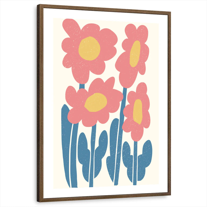 framed-print-brown-walnut-white-border