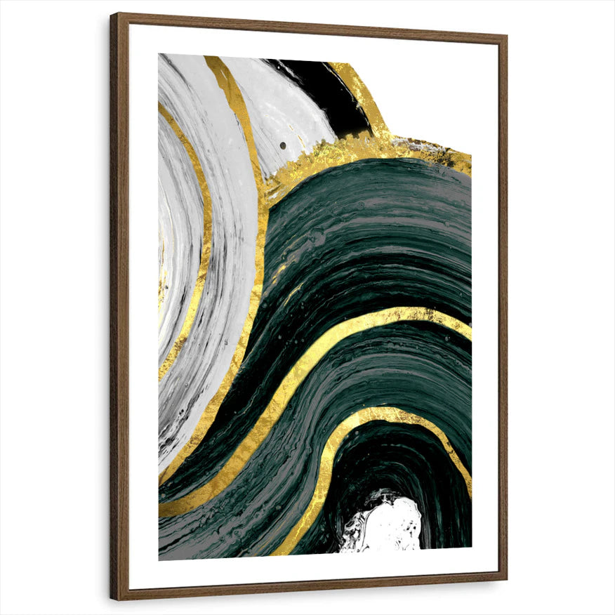 framed-print-brown-walnut-white-border