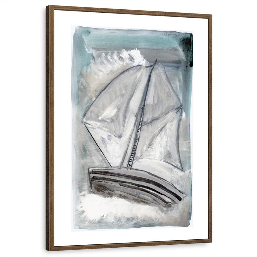 framed-print-brown-walnut-white-border