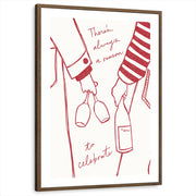 framed-print-brown-walnut-white-border