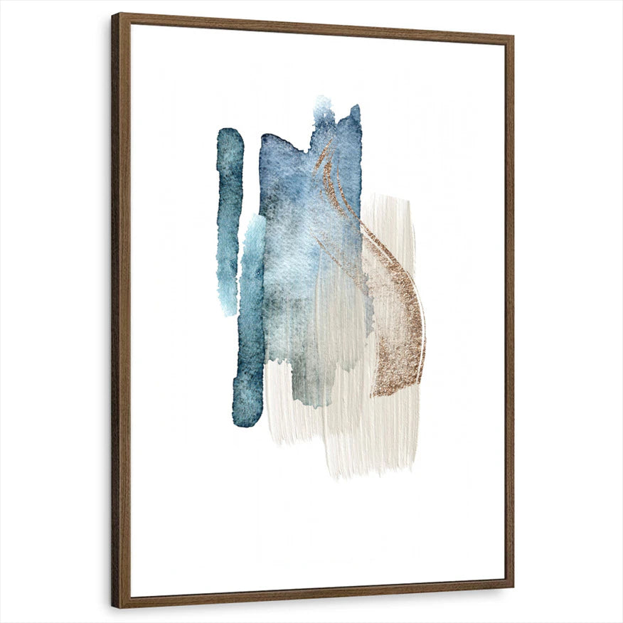 framed-print-brown-walnut-white-border