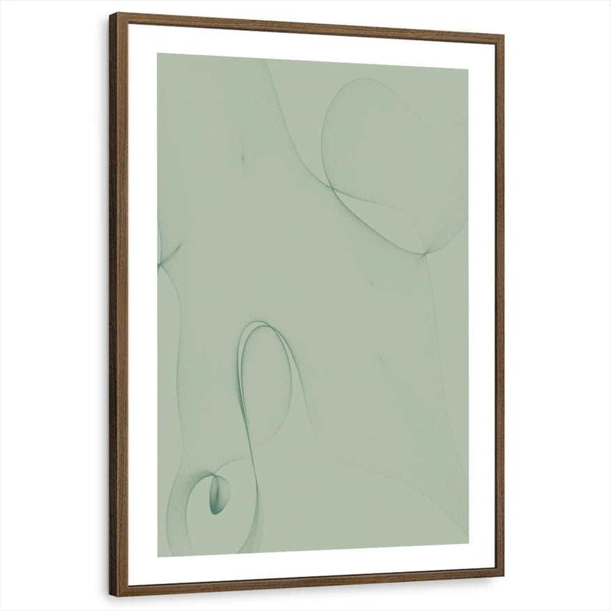 framed-print-brown-walnut-white-border