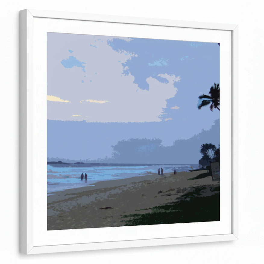 Gentle Waves at Dusk