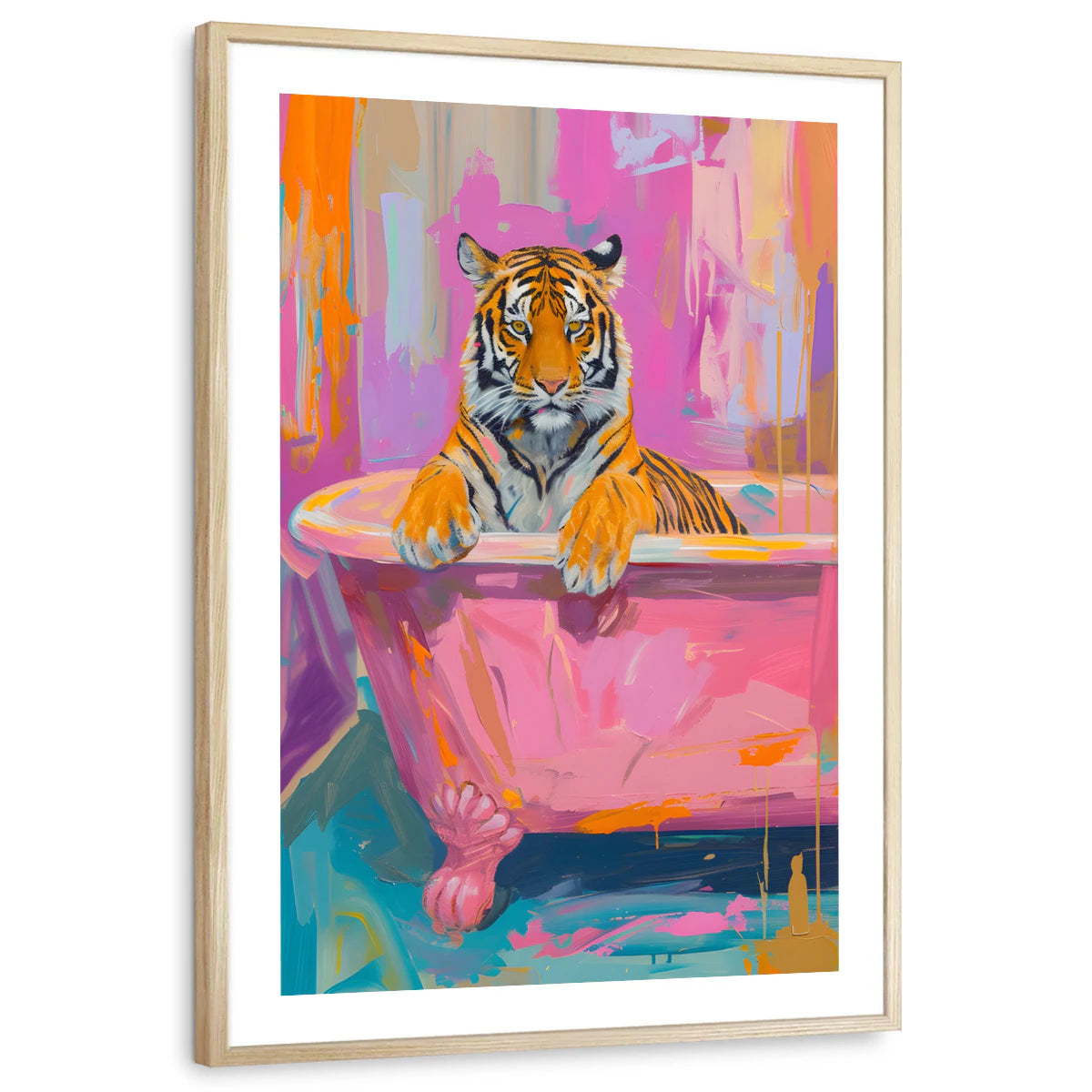 framed-print-natural-wood-white-border