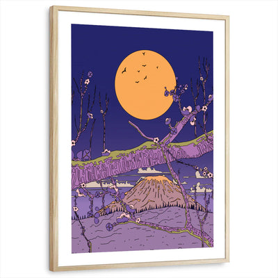 framed-print-natural-wood-white-border