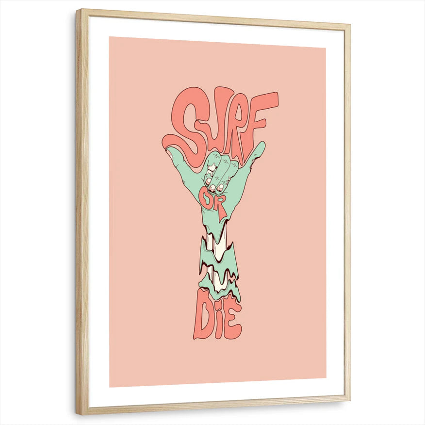 framed-print-natural-wood-white-border
