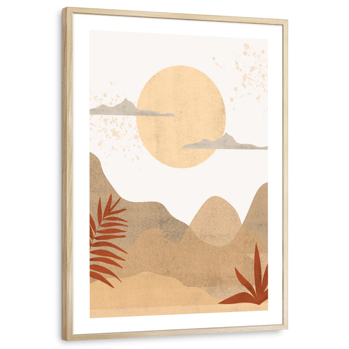 framed-print-natural-wood-white-border